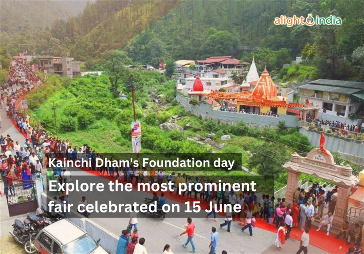 Explore the most prominent fair celebrated on 15 June Kainchi Dham's Foundation day.