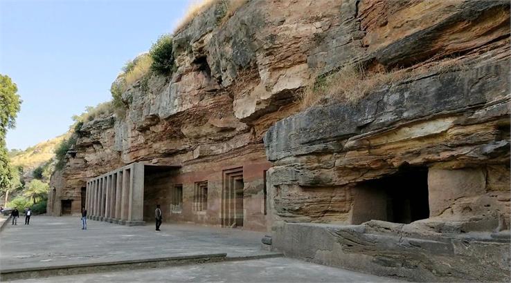 Ancient caves in Madhya Pradesh