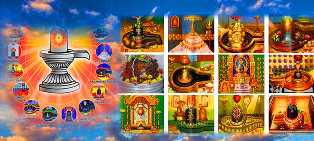 Amazon.com: handicraftstore Shiva with Parvati with 12 Jyotirlinga, A  Poster painting with frame for Hindu Religious Worship Purpose: Posters &  Prints